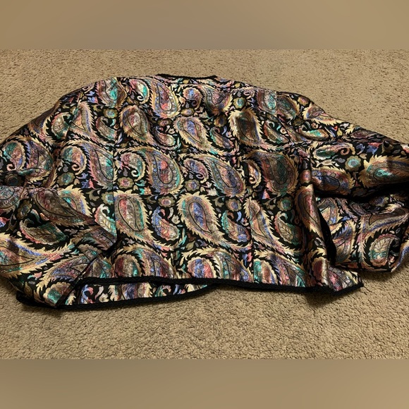 Vintage womens cropped blazer/cardigan - Picture 2 of 4